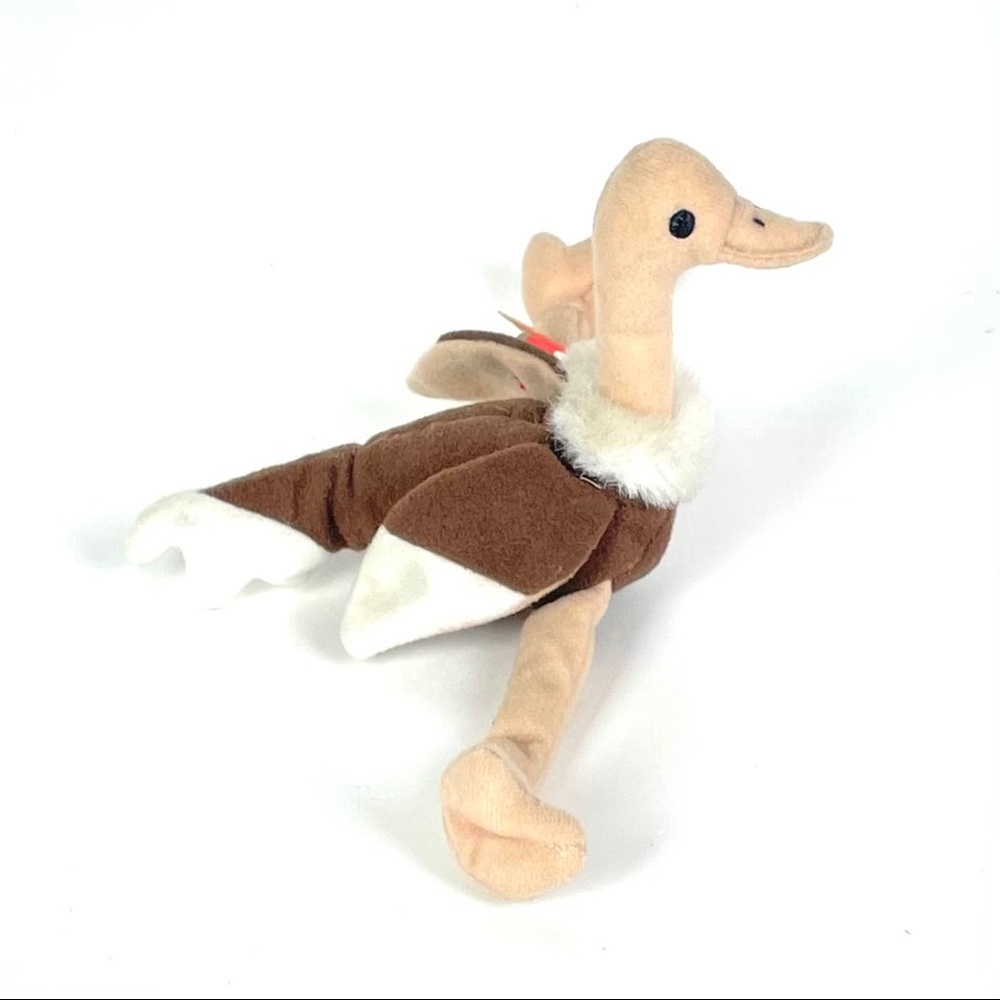 TY Teenie Beanie Baby The Ostrich 1993 - Picture 4 of 7